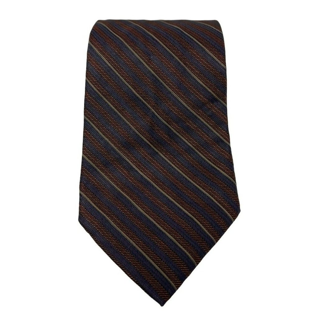 Echo Silk Tie Made By Hand In America.